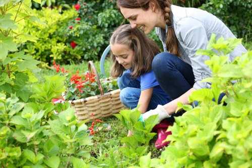 Seasonal planting and garden design for landscape gardening in Alperton